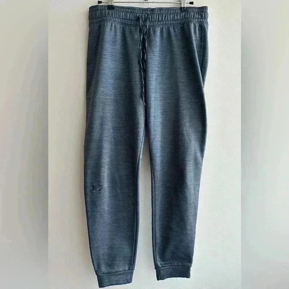 Under Armour Storm Tapered Joggers, Dark Heathered Grey, Size Small - Picture 3 of 15